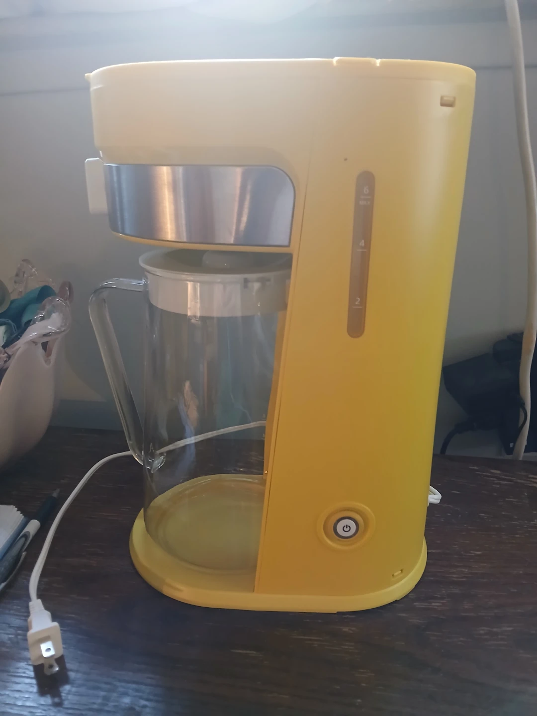 Starfrit Yellow Coffee Maker with Glass Carafe - photo 2