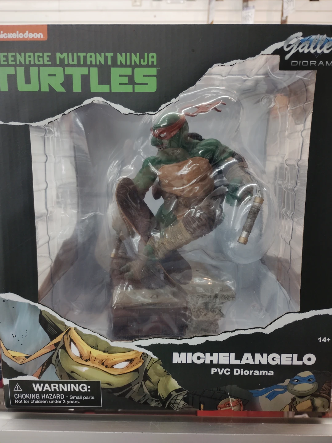 Teenage Mutant Ninja Turtles Michelangelo PVC Diorama - photo 2