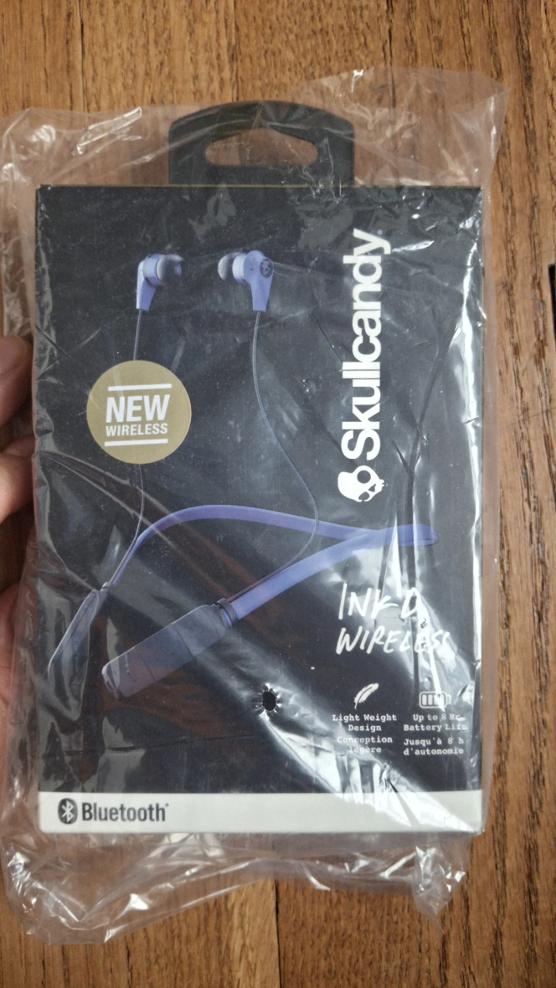Skullcandy INK'D Wireless Earbuds - Blue