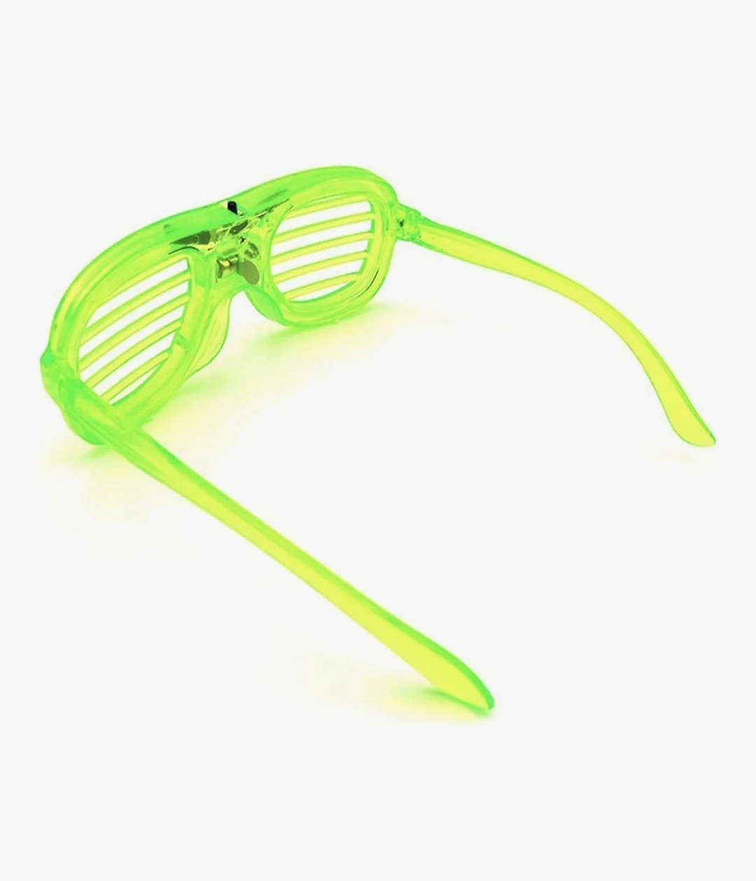 New Light up Neon Rave Glasses Glow Flashing LEDs $3 - photo 2