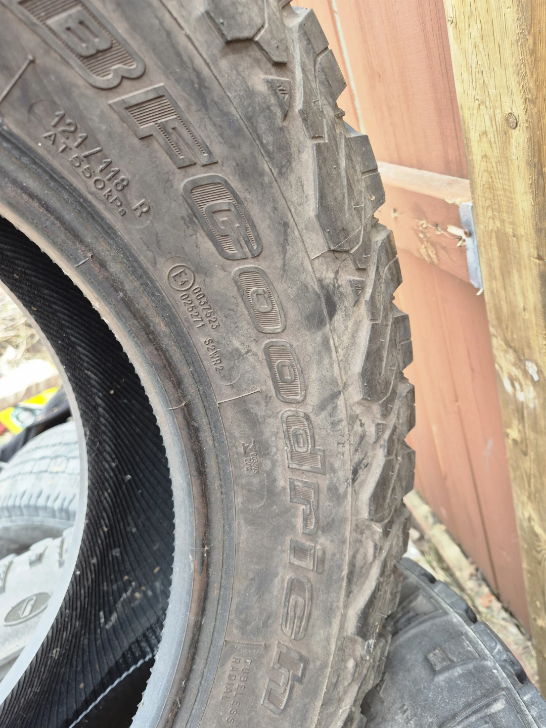 BFGoodrich LT275/70R17 All-Terrain four  Tires - photo 4