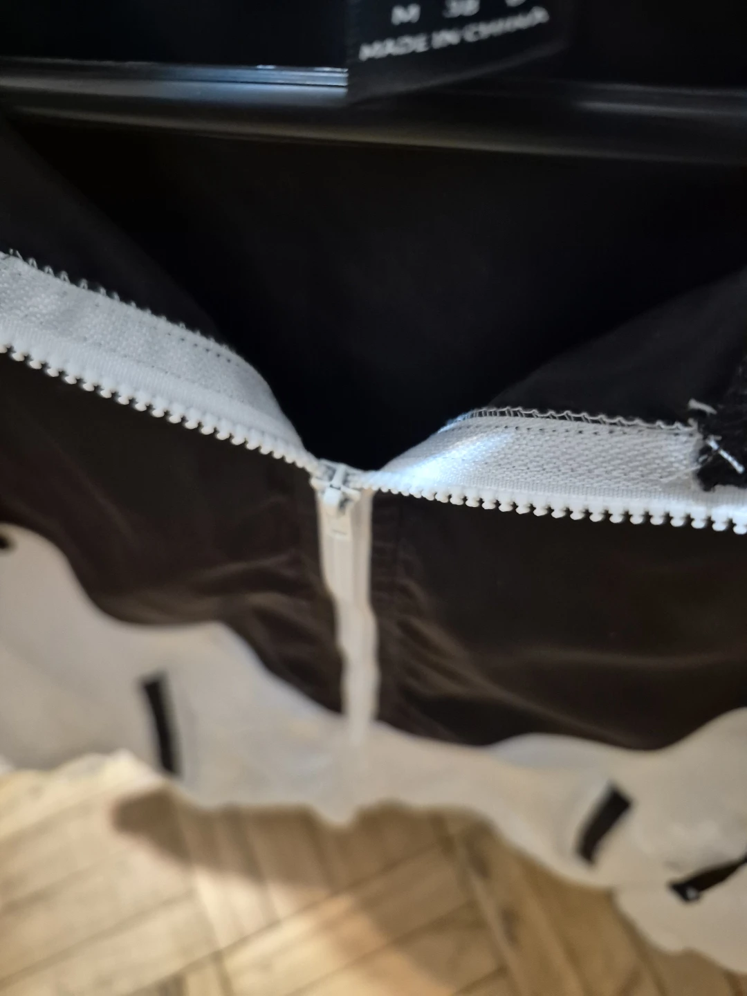 BN)Wmns Windbreaker M/M Black/White Jacket - photo 2