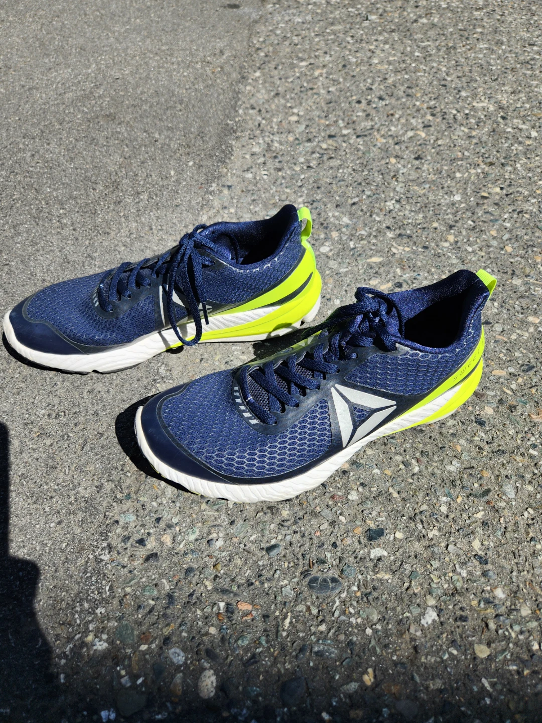 Reebok Running Shoes - Blue/Neon Yellow - photo 3