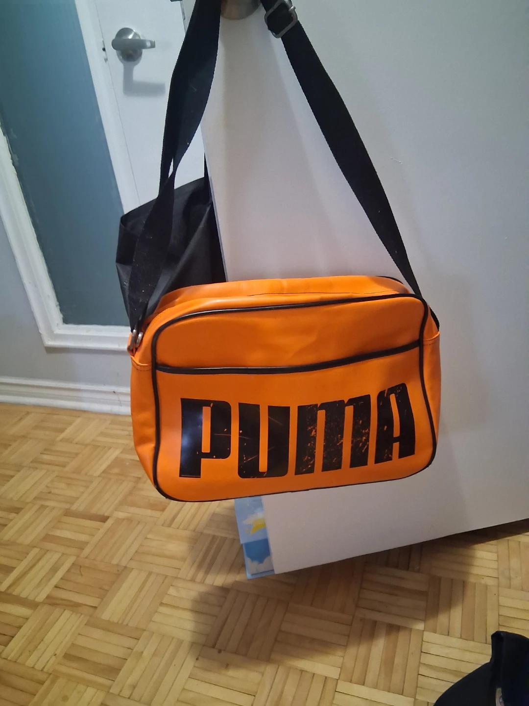 Puma Orange Messenger Bag