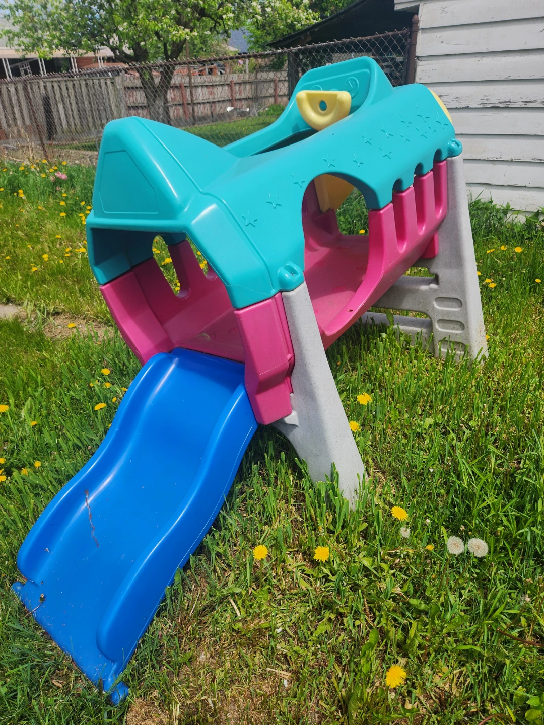 Play Structure with Slide