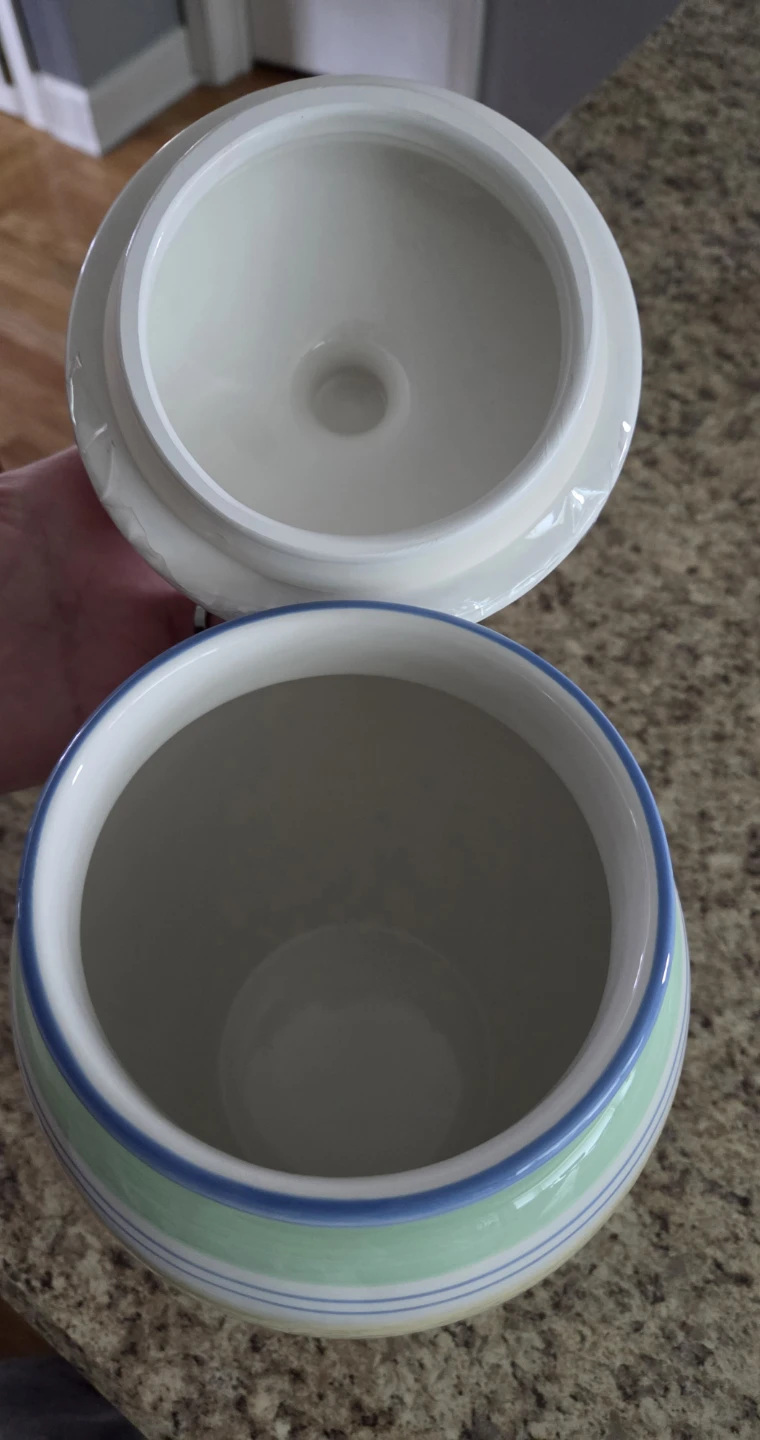 Medium Canister with Lid Floral Breeze Design - photo 5