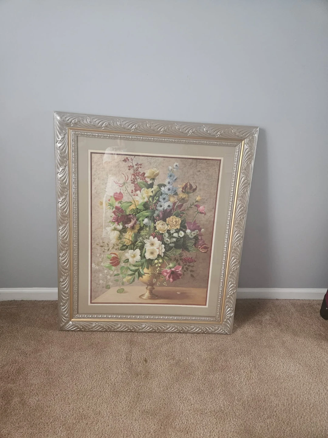 Framed Floral Still Life Wall Art