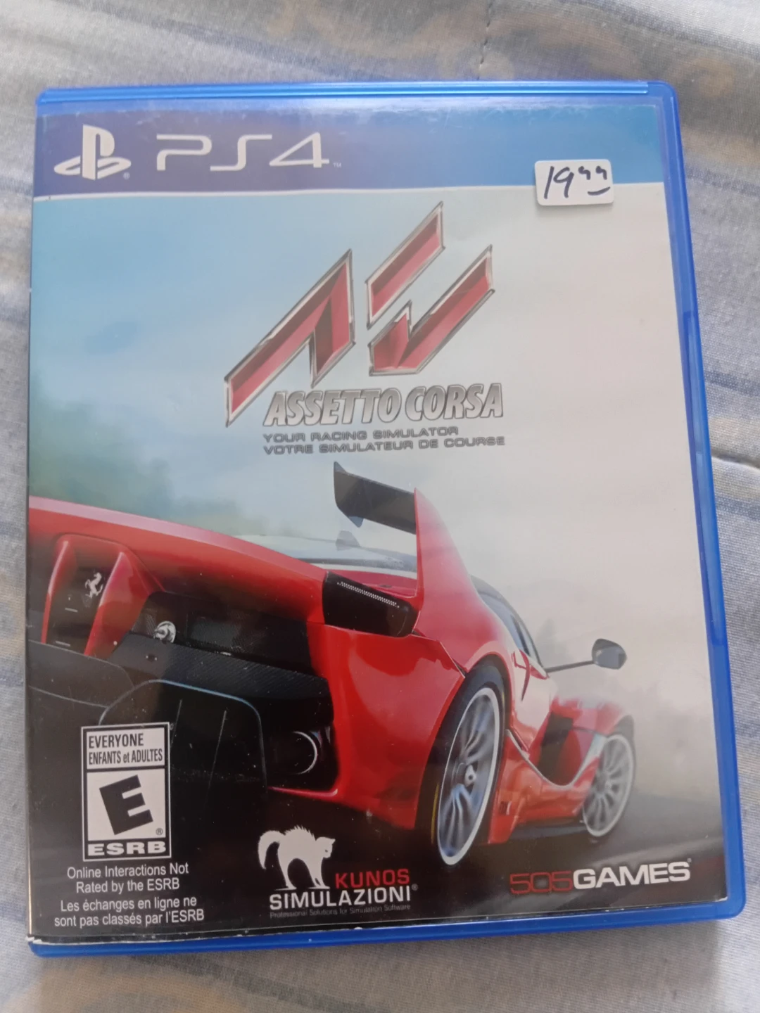 Assetto Corsa PS4 Video Game