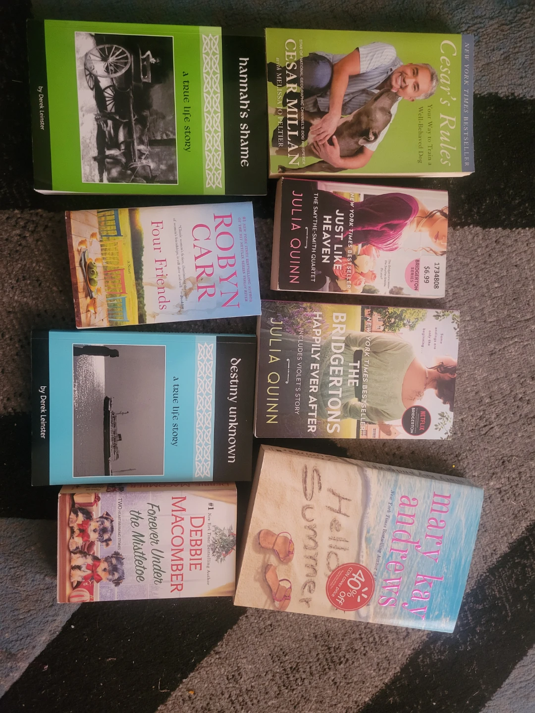 Collection of 8 Paperback Books