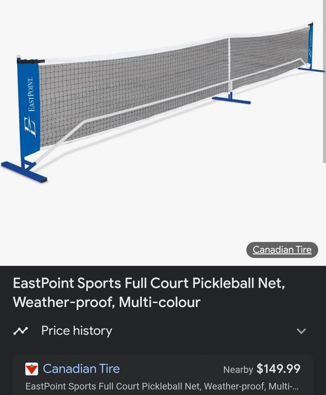 EastPoint Sports Full Court Pickleball Net - photo 3