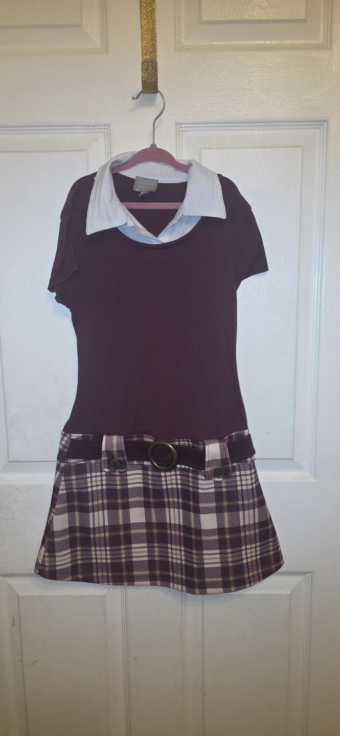 Berkley Jensen Girls Plaid Dress