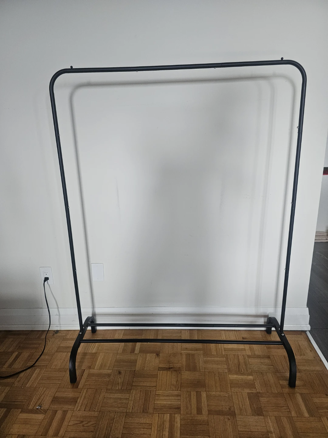Black Metal Clothing Rack