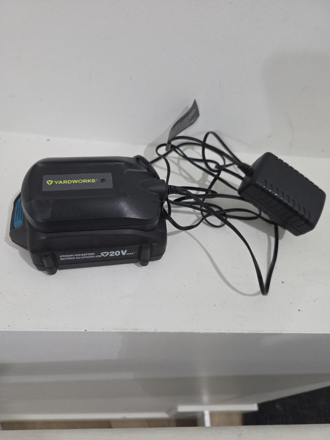 Yardworks 20V String Trimmer with Battery and Charger - photo 5