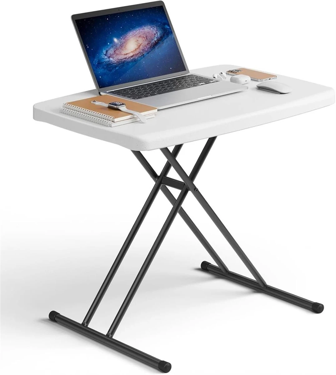 New Adjustable Height Folding Table