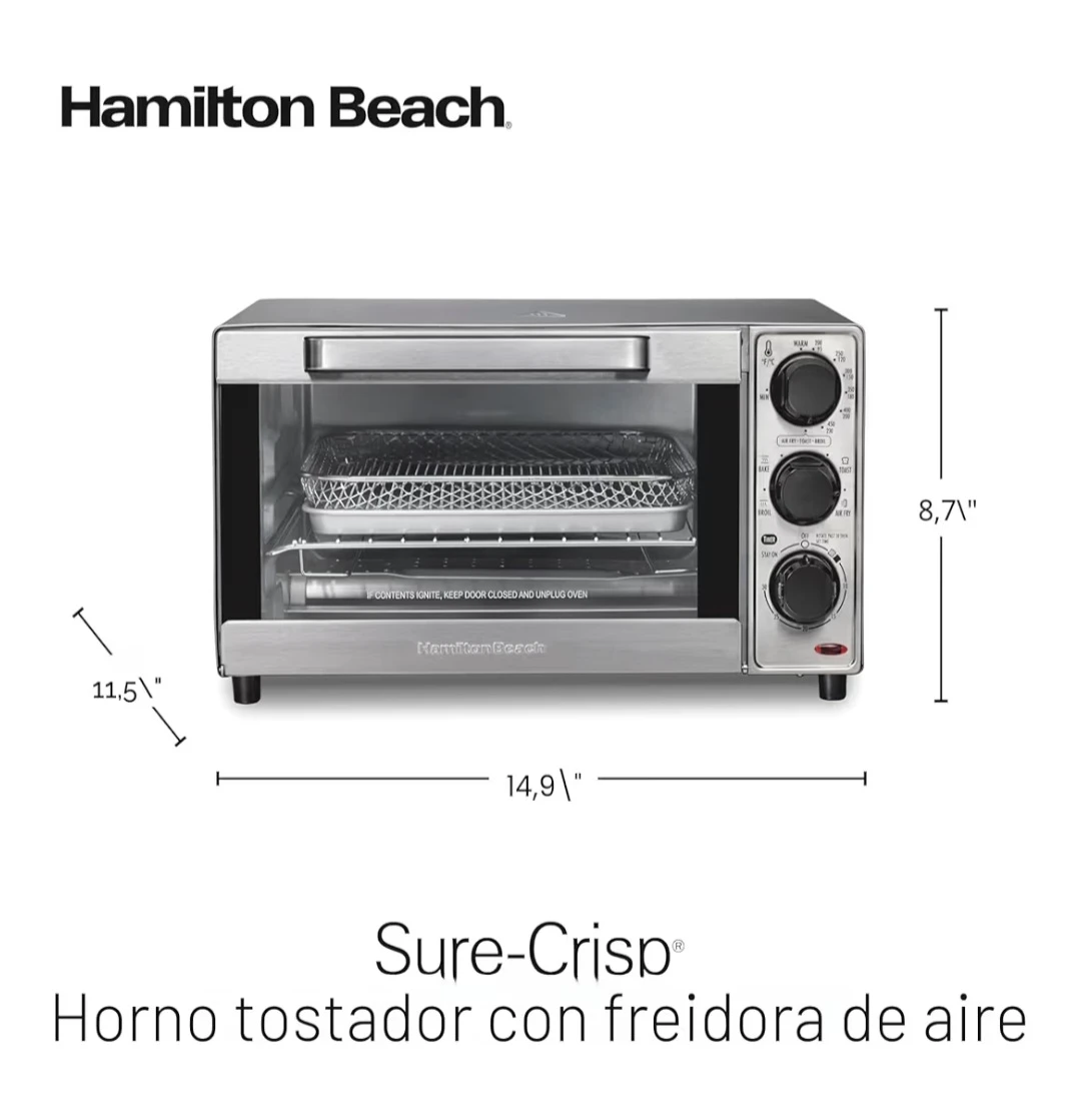 Horno Tostador Hamilton beach NUEVO - photo 3