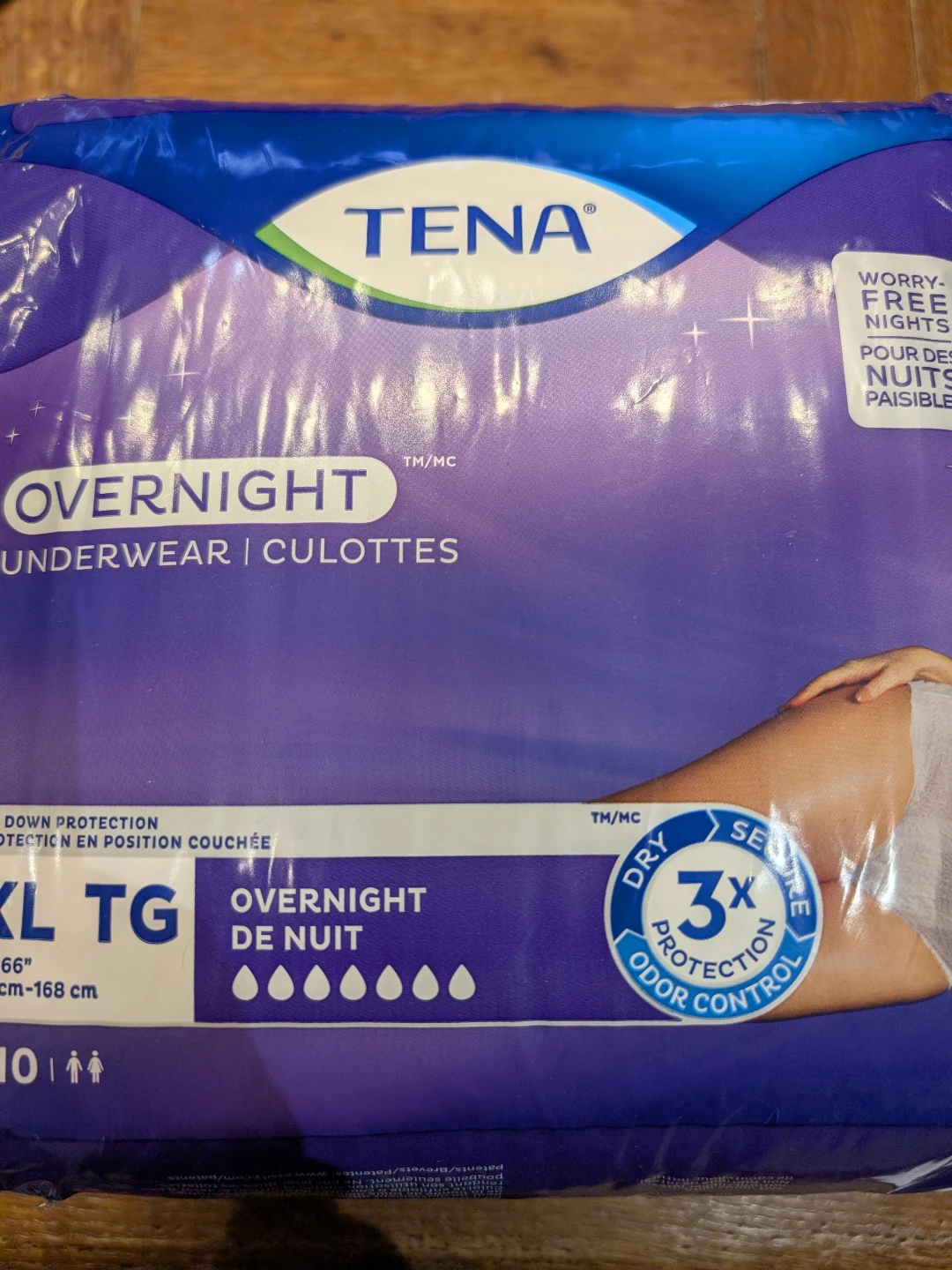 Tena Overnight Underwear XL