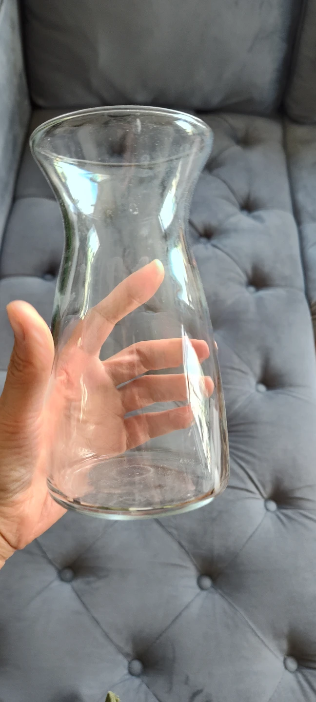 Clear Glass Vase - Small - photo 3
