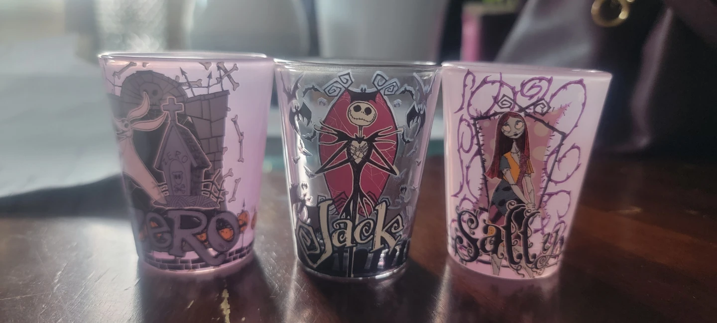 Nightmare Before Christmas Shot Glasses Set