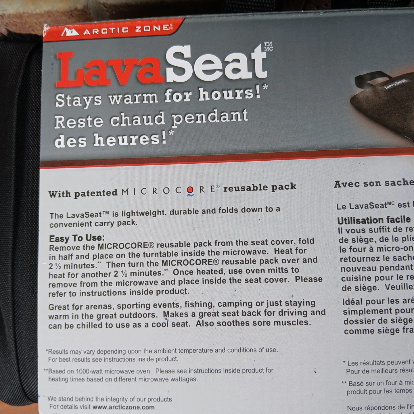 Arctic Zone LavaSeat Heatable Seat Cushion - Sherpa Edition - photo 2