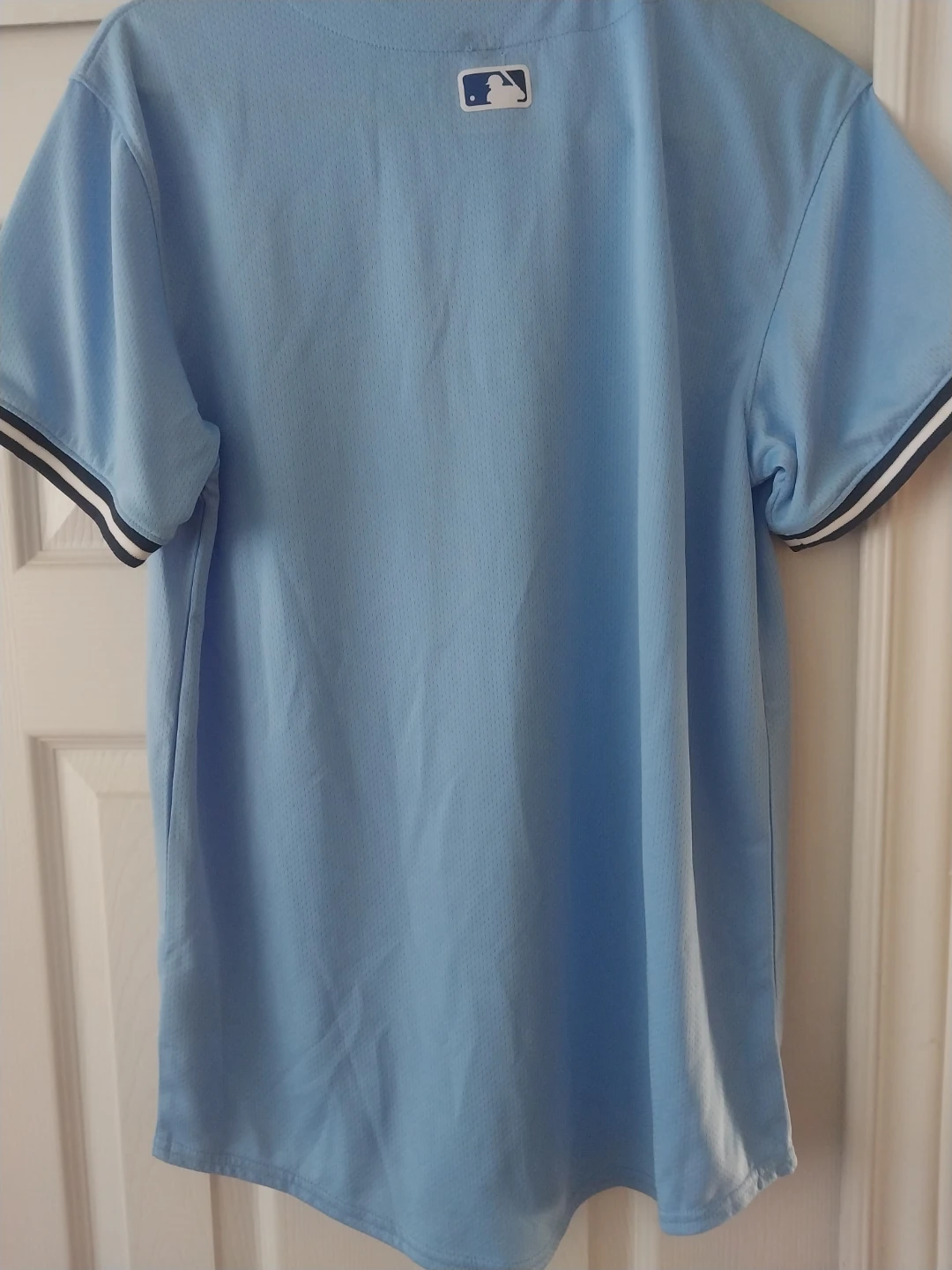 Nike Toronto Blue Jays Youth Baseball Jersey - Light Blue - photo 4