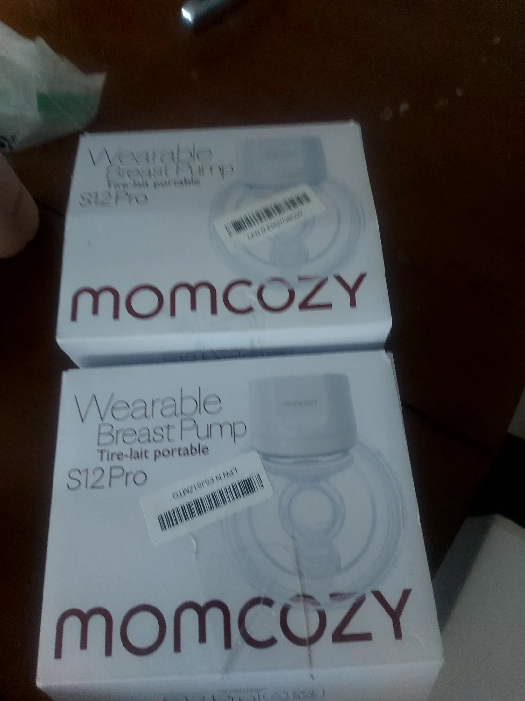 Momcozy S12 Pro Wearable Breast Pump 2 pack - New!