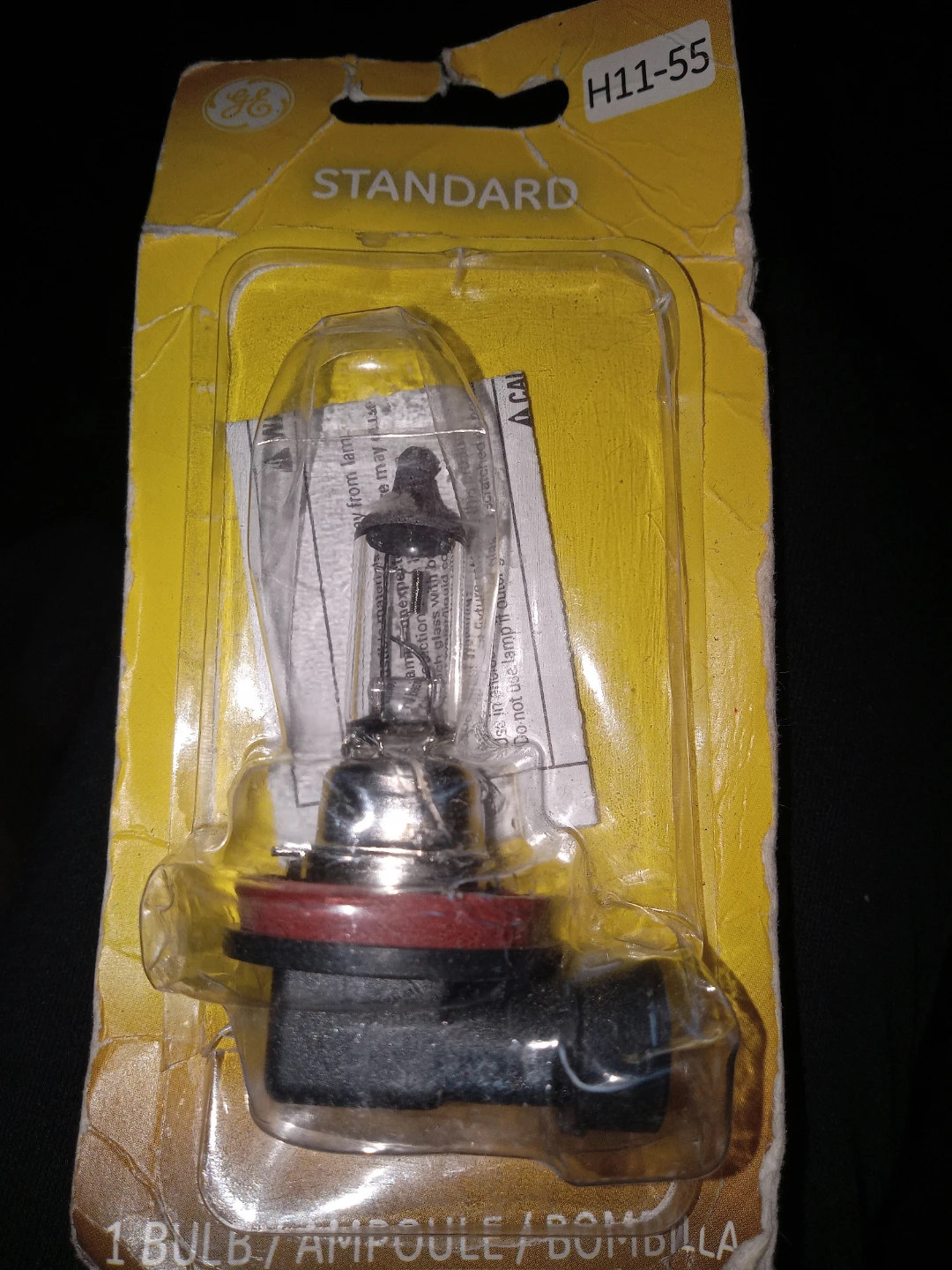GE H11-55 Standard Halogen Bulb
