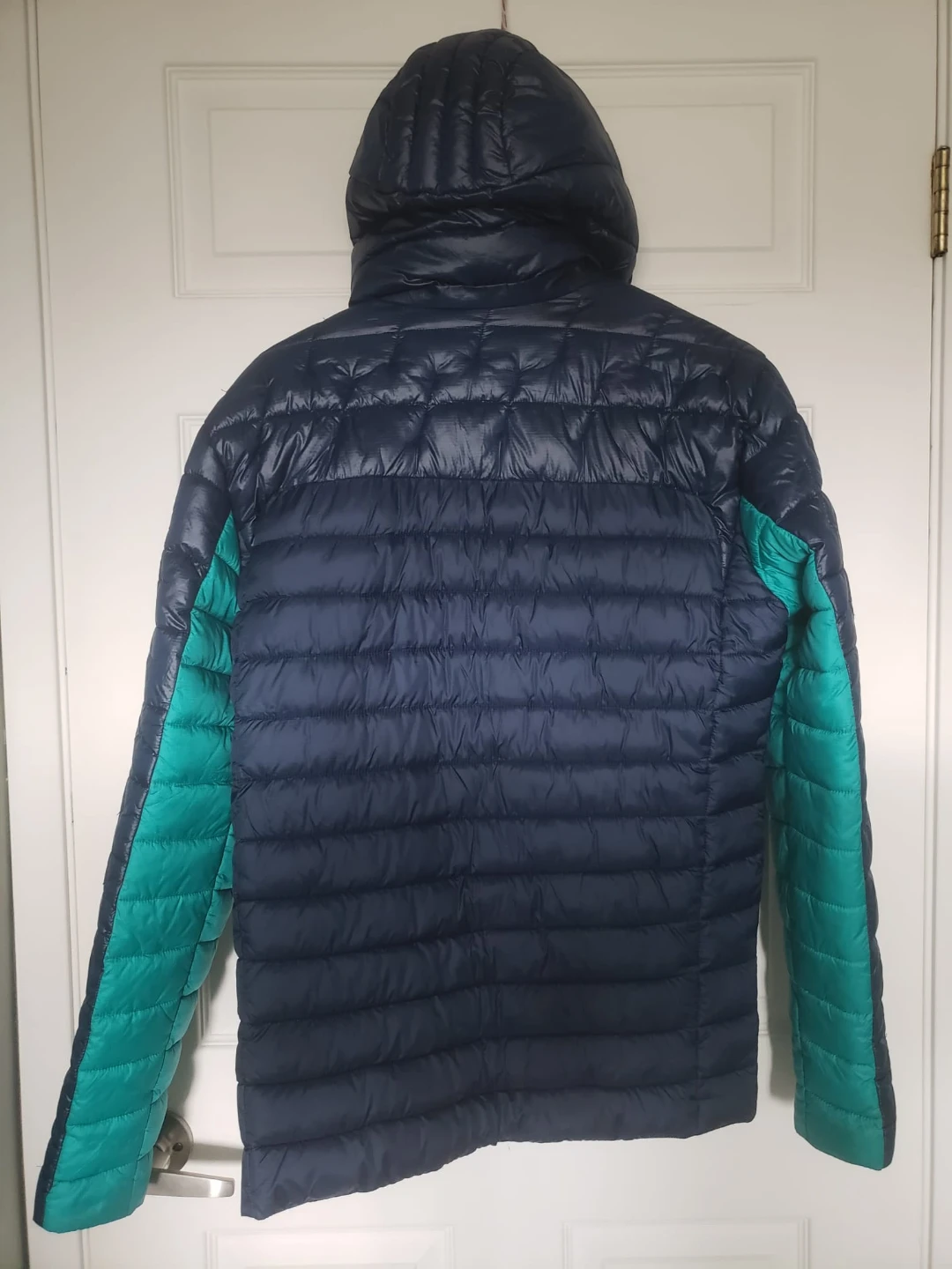 Superdry Original Fuji Puffer Jacket - Medium - Navy/Teal