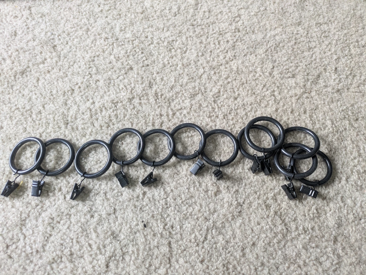 IKEA HUGAD Curtain Rod & Rings Set - photo 5