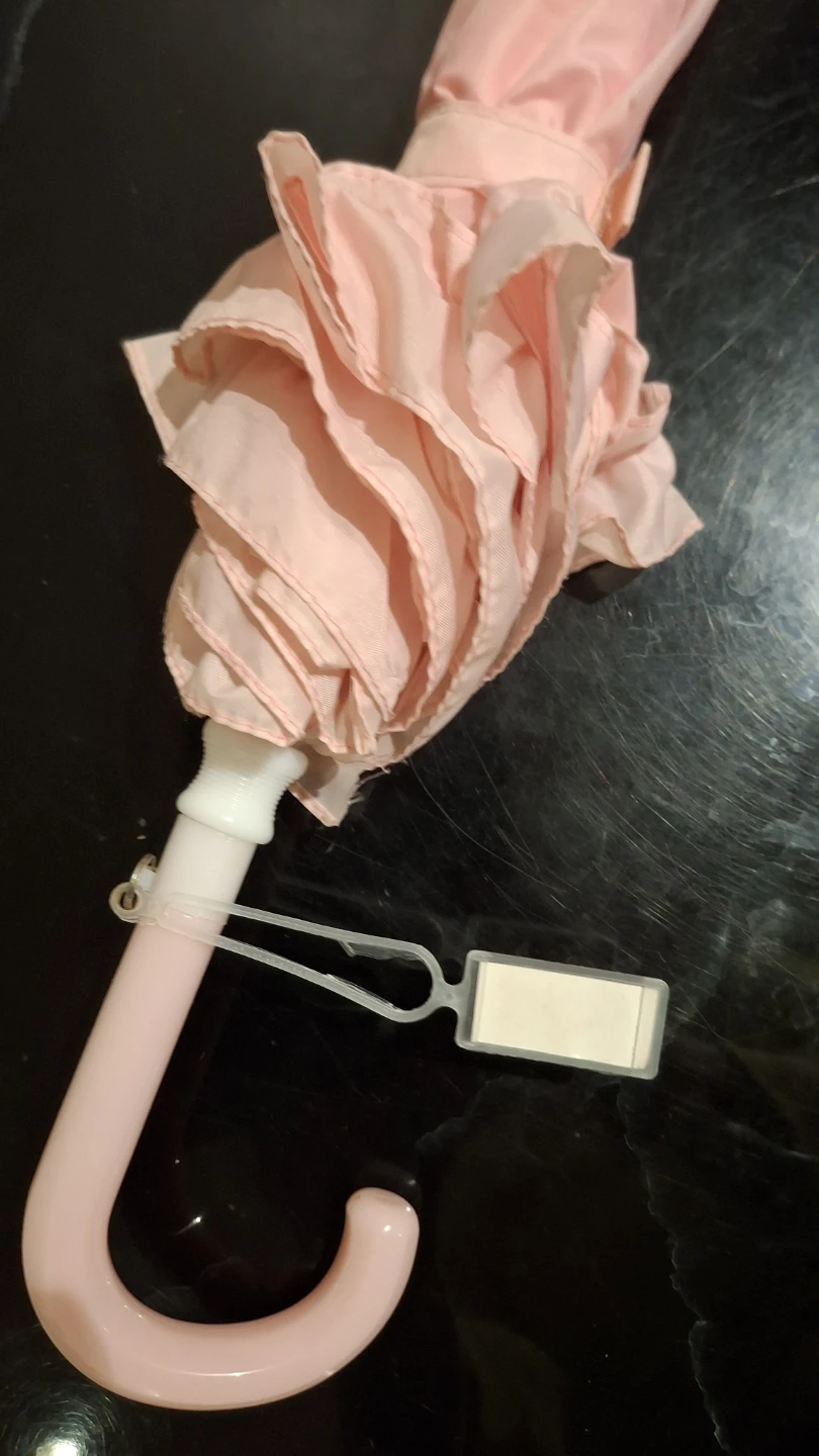 Kids sturdy Pink Ruffled Umbrella - photo 3