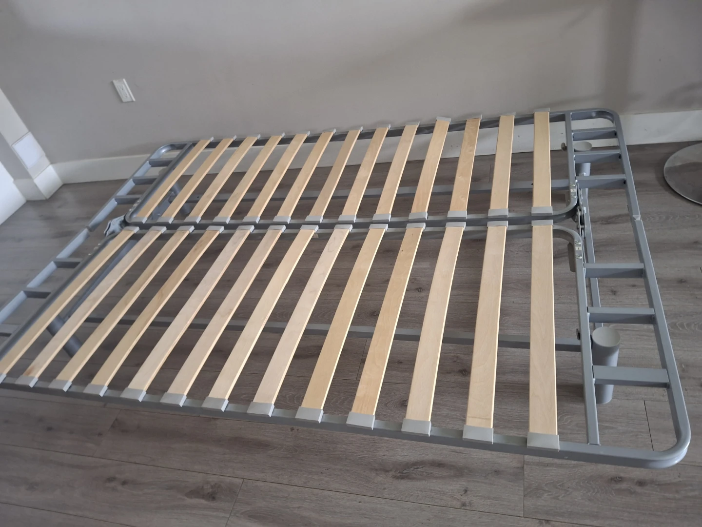 IKEA Double Bed Frame with Slats - photo 2
