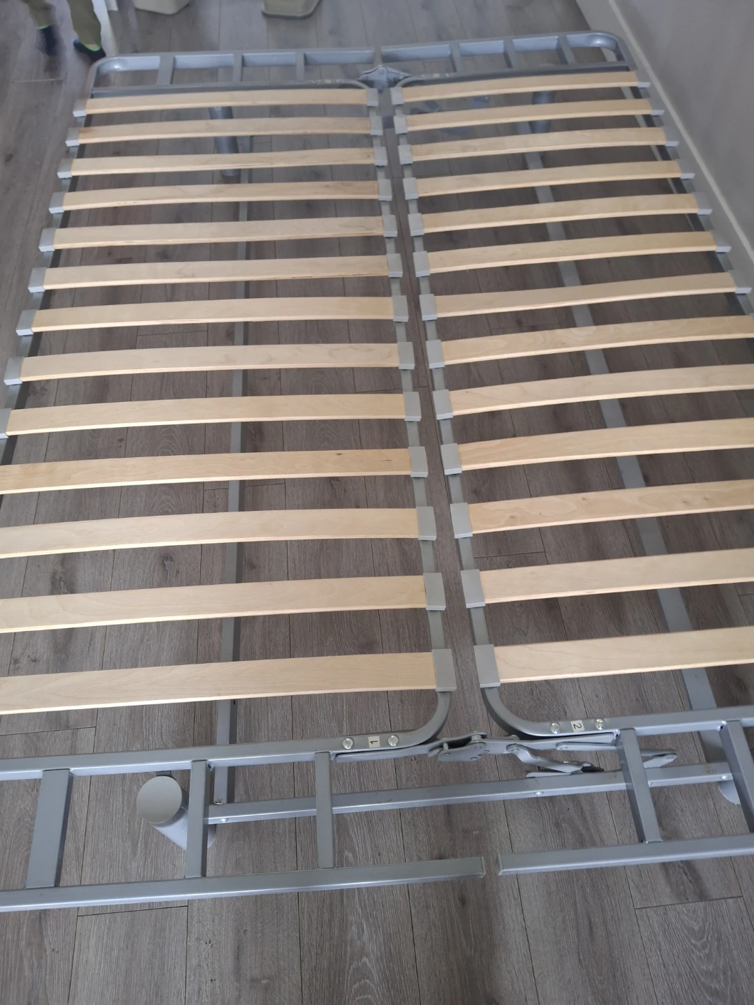 IKEA Double Bed Frame with Slats - photo 3