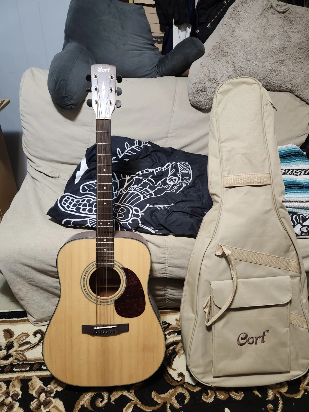 Cort Acoustic Guitar with Gig Bag