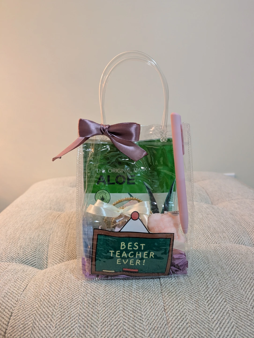 Nush Teacher's appreciation Gift Bag - Best Teacher Ever!