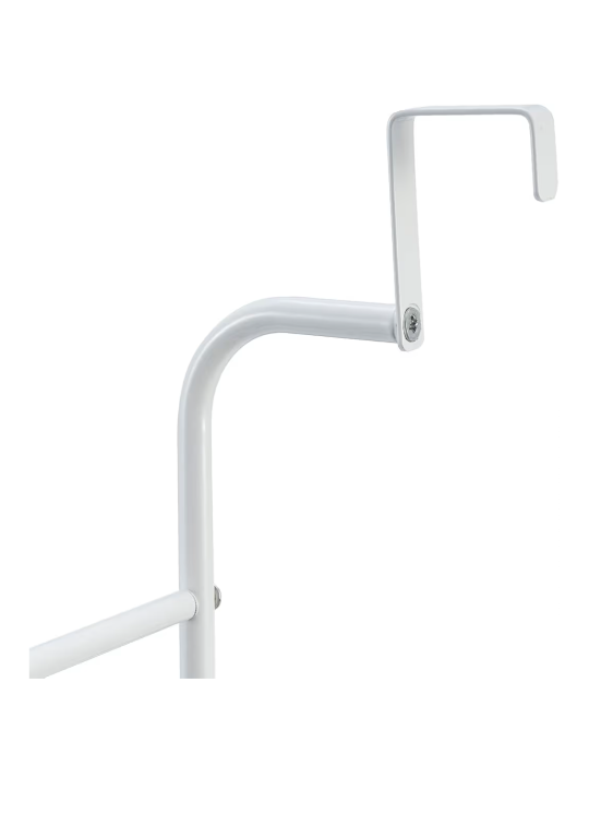 White Over-the-Door Towel Rack New - photo 4