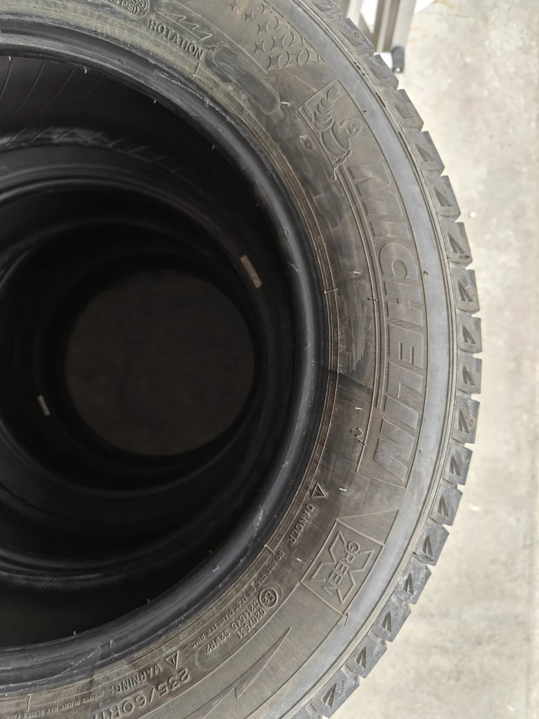 Michelin X-Ice Snow Winter Tires - 235/60R17 - photo 2