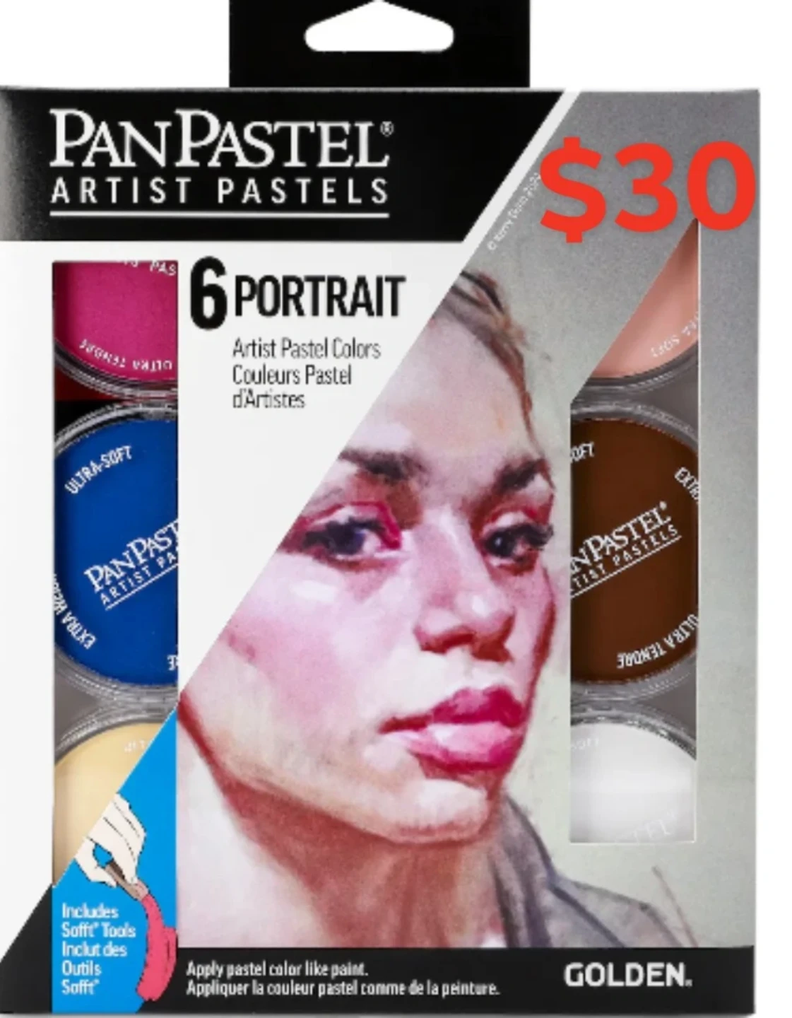 PanPastel Artist Pastels 6 Portrait Set