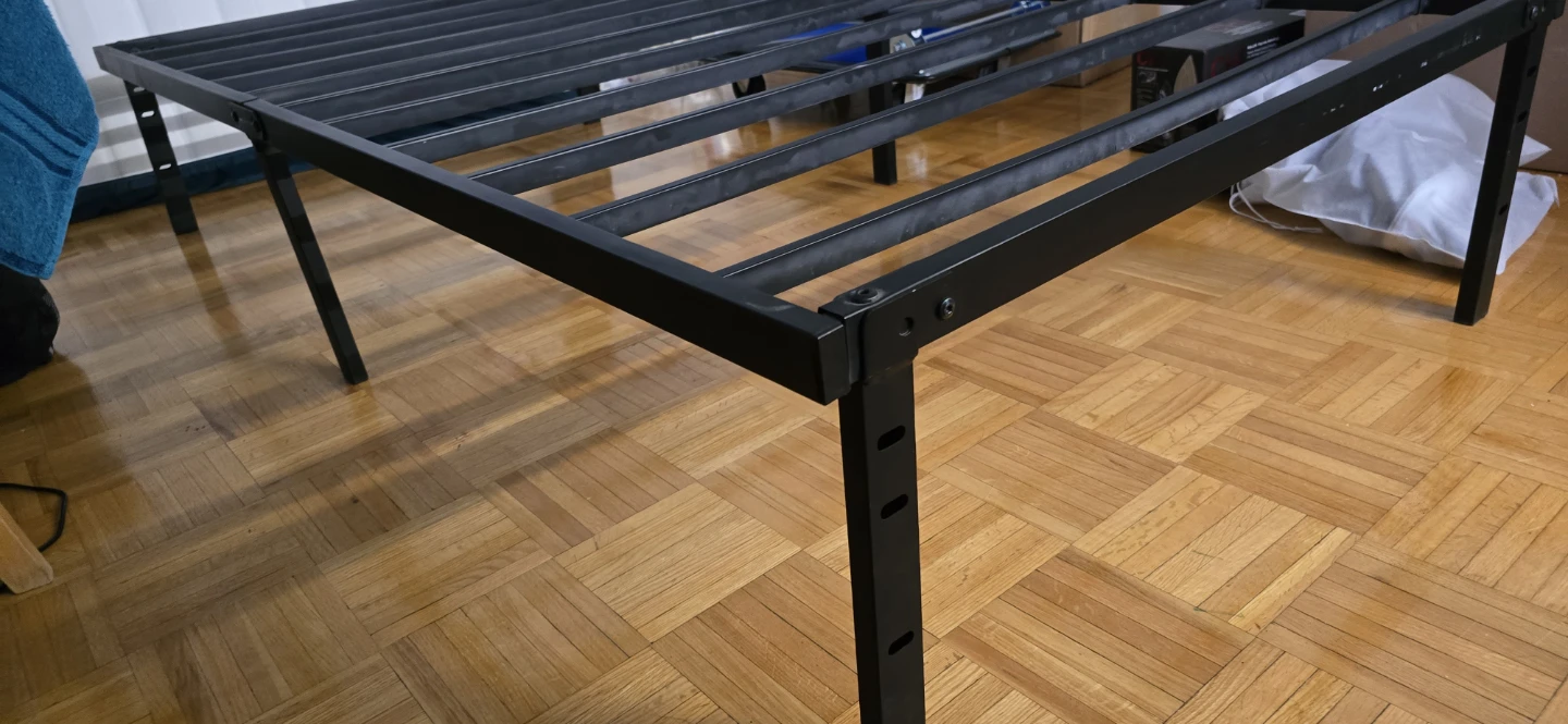 Black Metal Bed Frame - photo 2