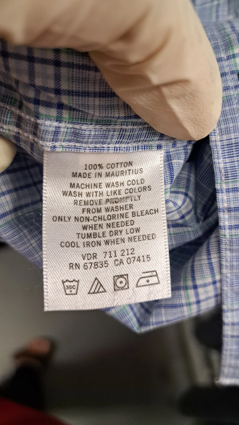 Nautica Men's Plaid Long Sleeve Shirt 3XL - photo 4