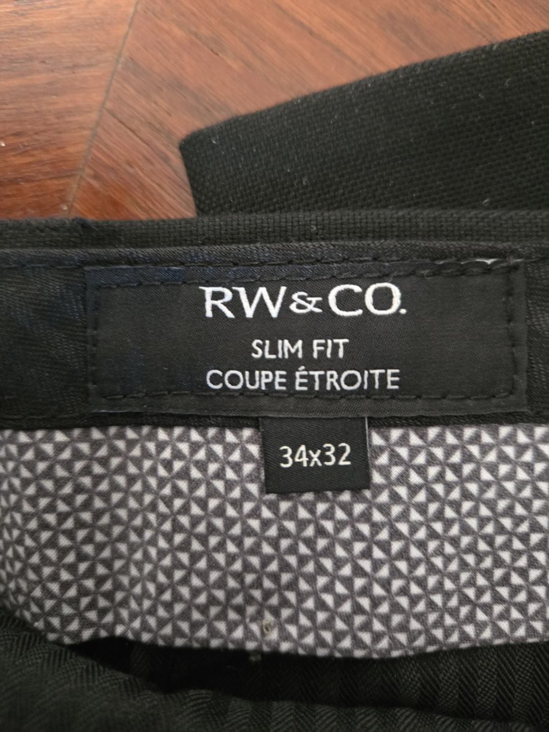RW & Co mens black dress pants [34x32] - photo 2