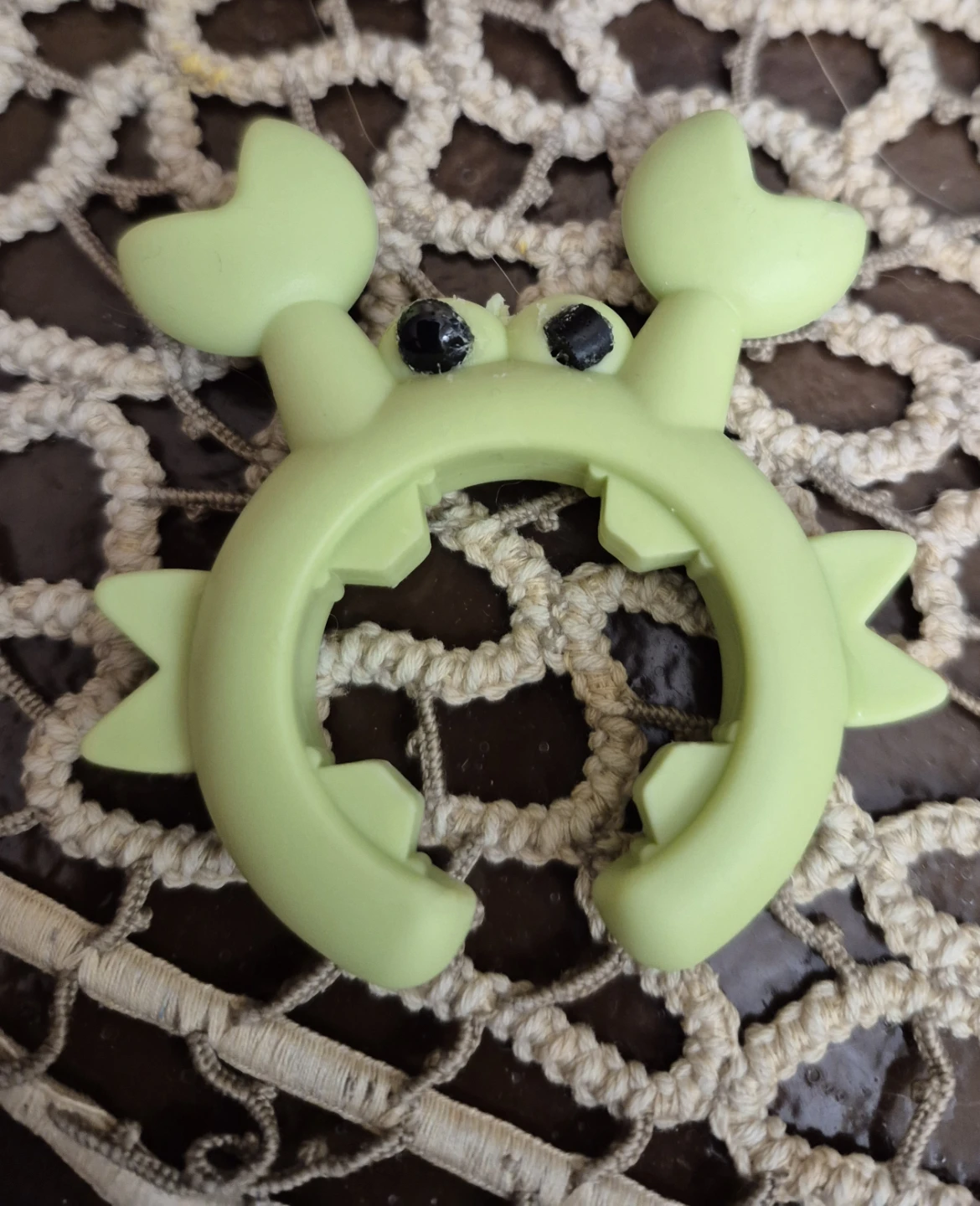Crab-Shaped Silicone Spatula Holder - photo 2