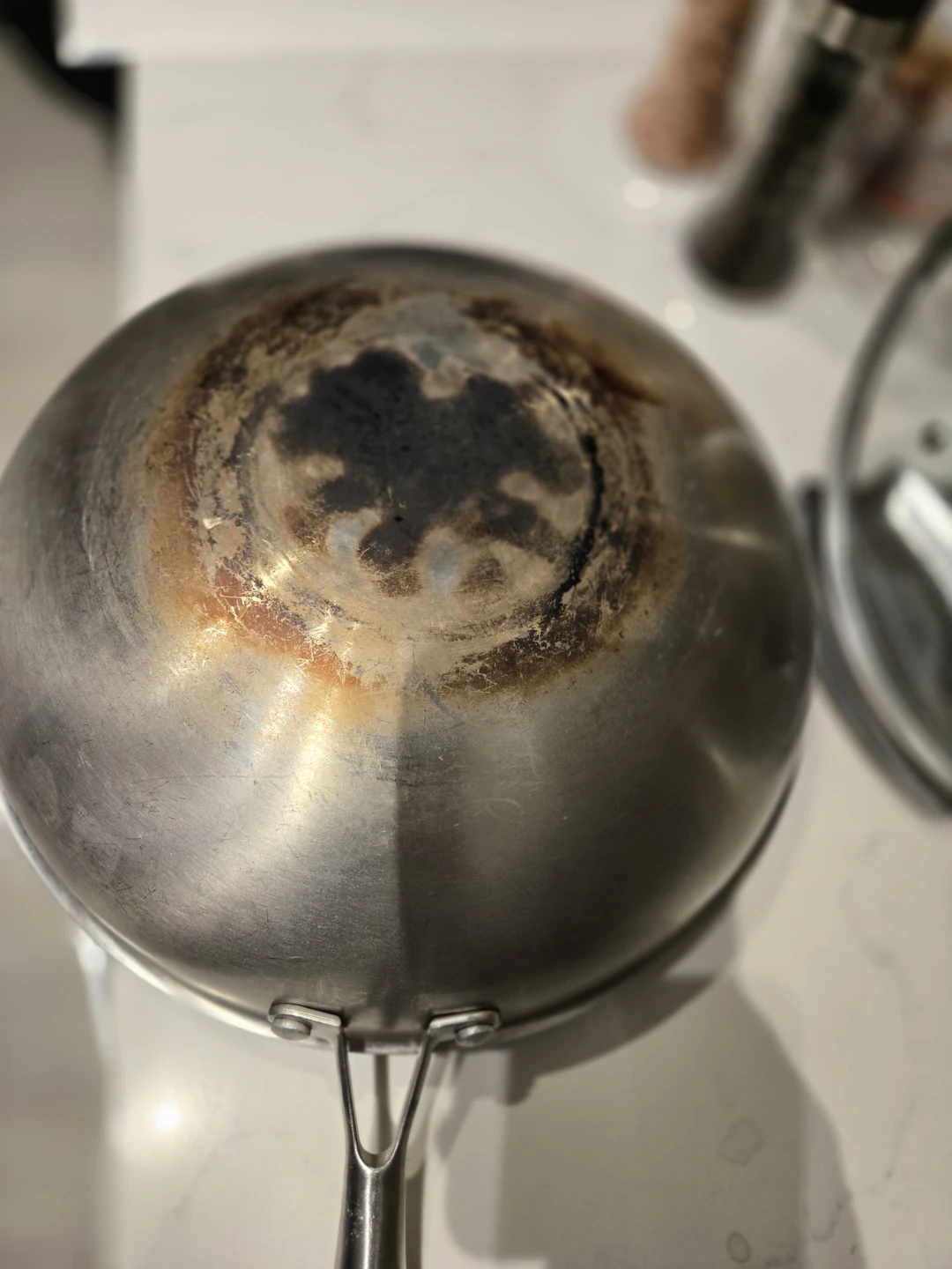 Stainless Steel Wok with Lid - photo 3
