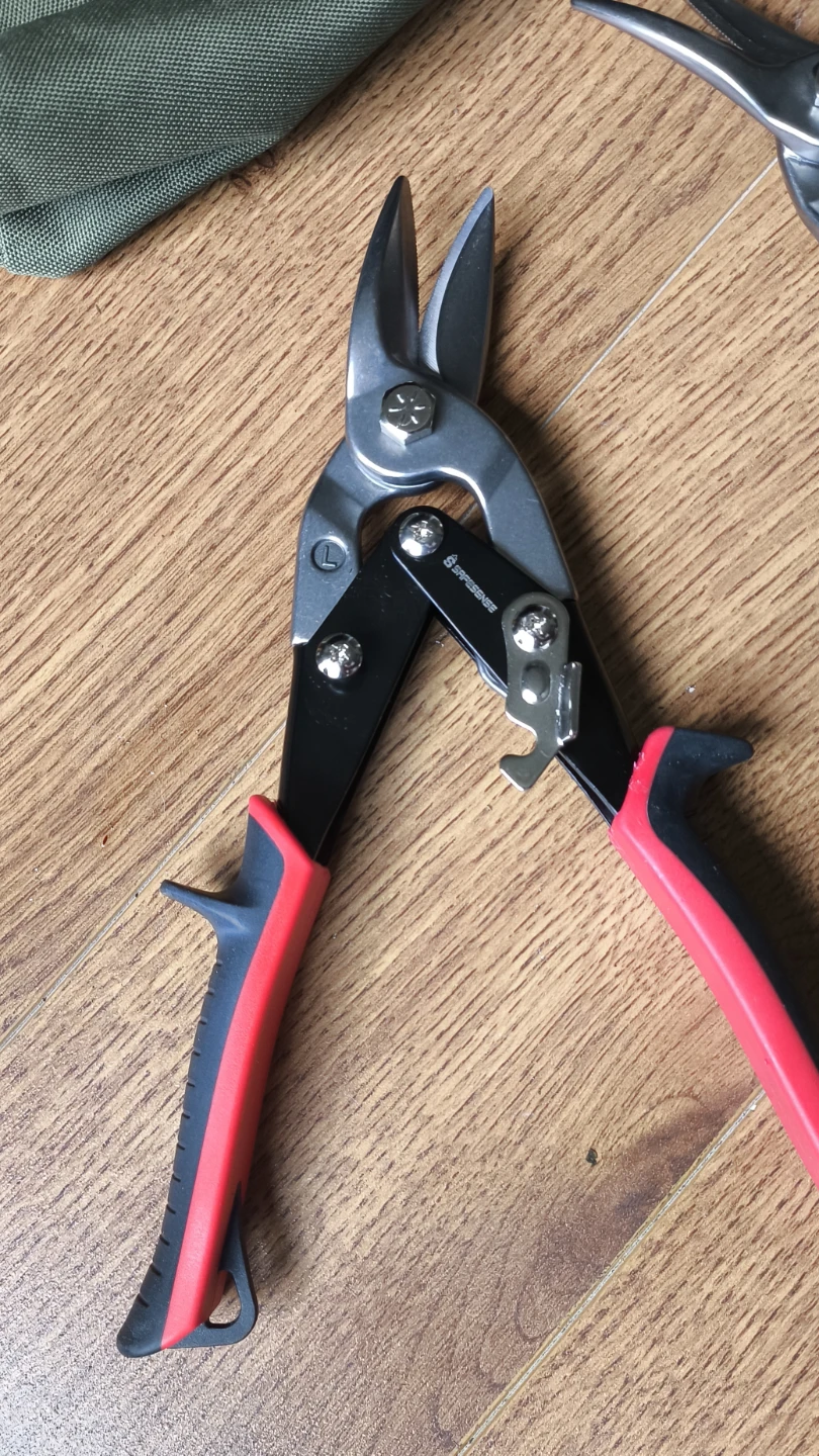 3-Piece Tin Snips Set with Carrying Pouch - photo 5