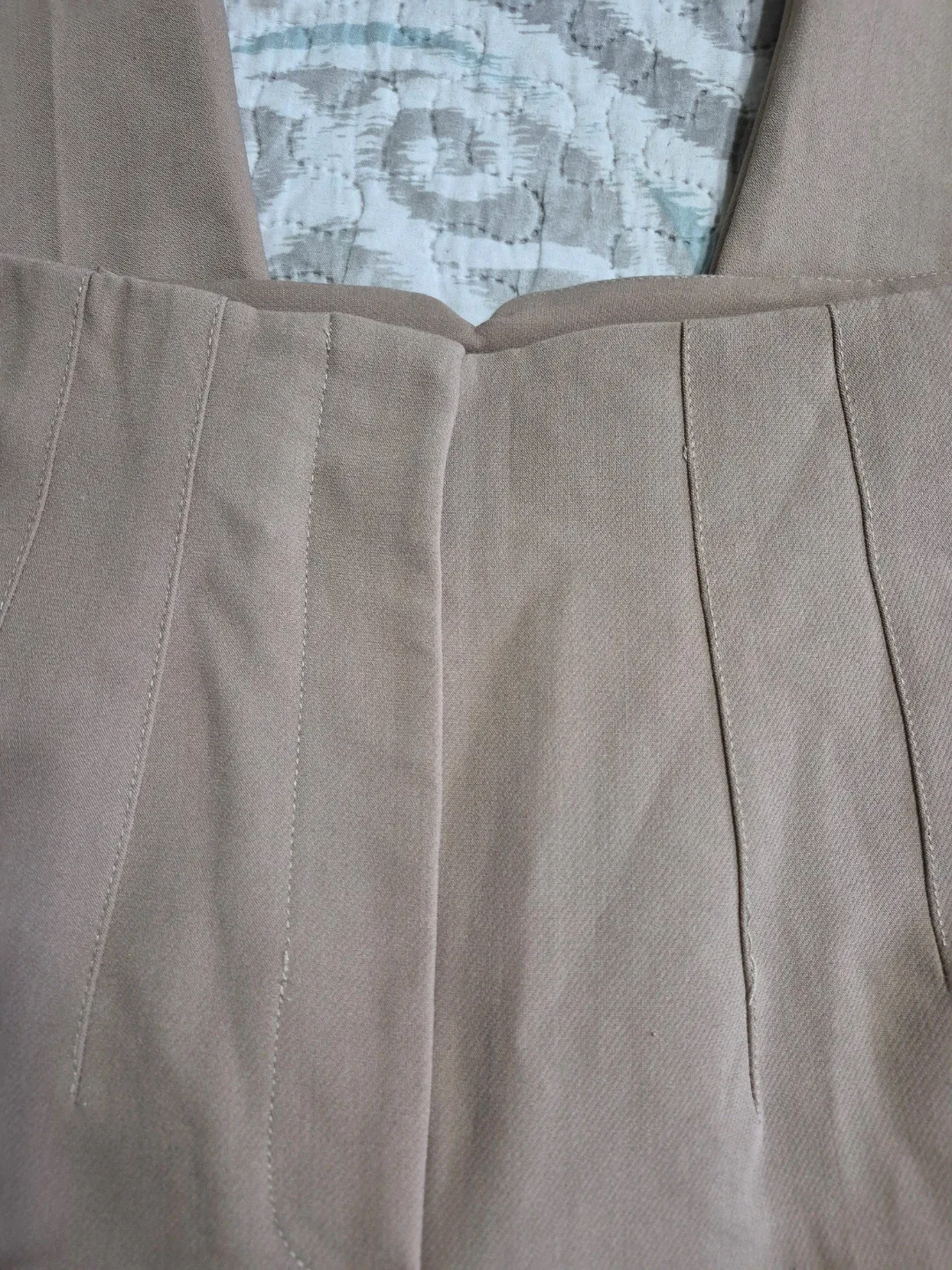 Ladies Size Small Zara Sand Beige Dress Pants - photo 3