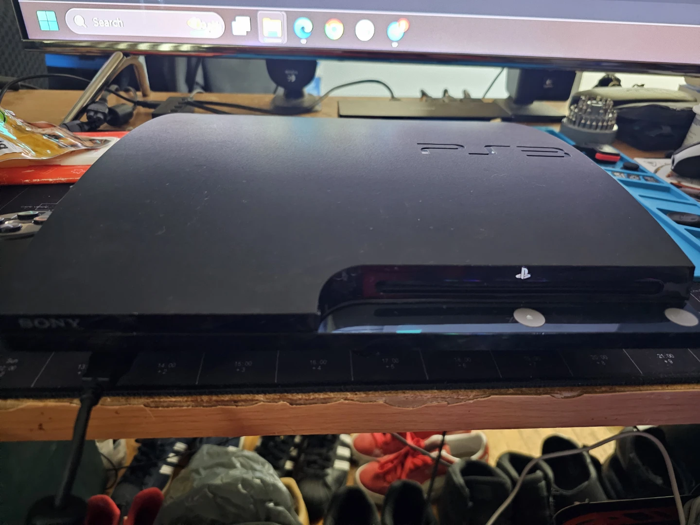 Modded Ps3 CFW Evilnat slim 1tb with 1 remotes
