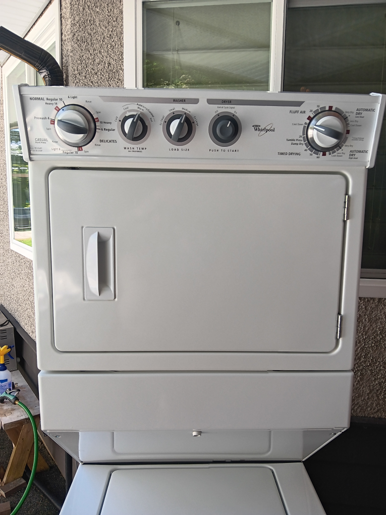 Whirlpool Stacked Washer Dryer - photo 3