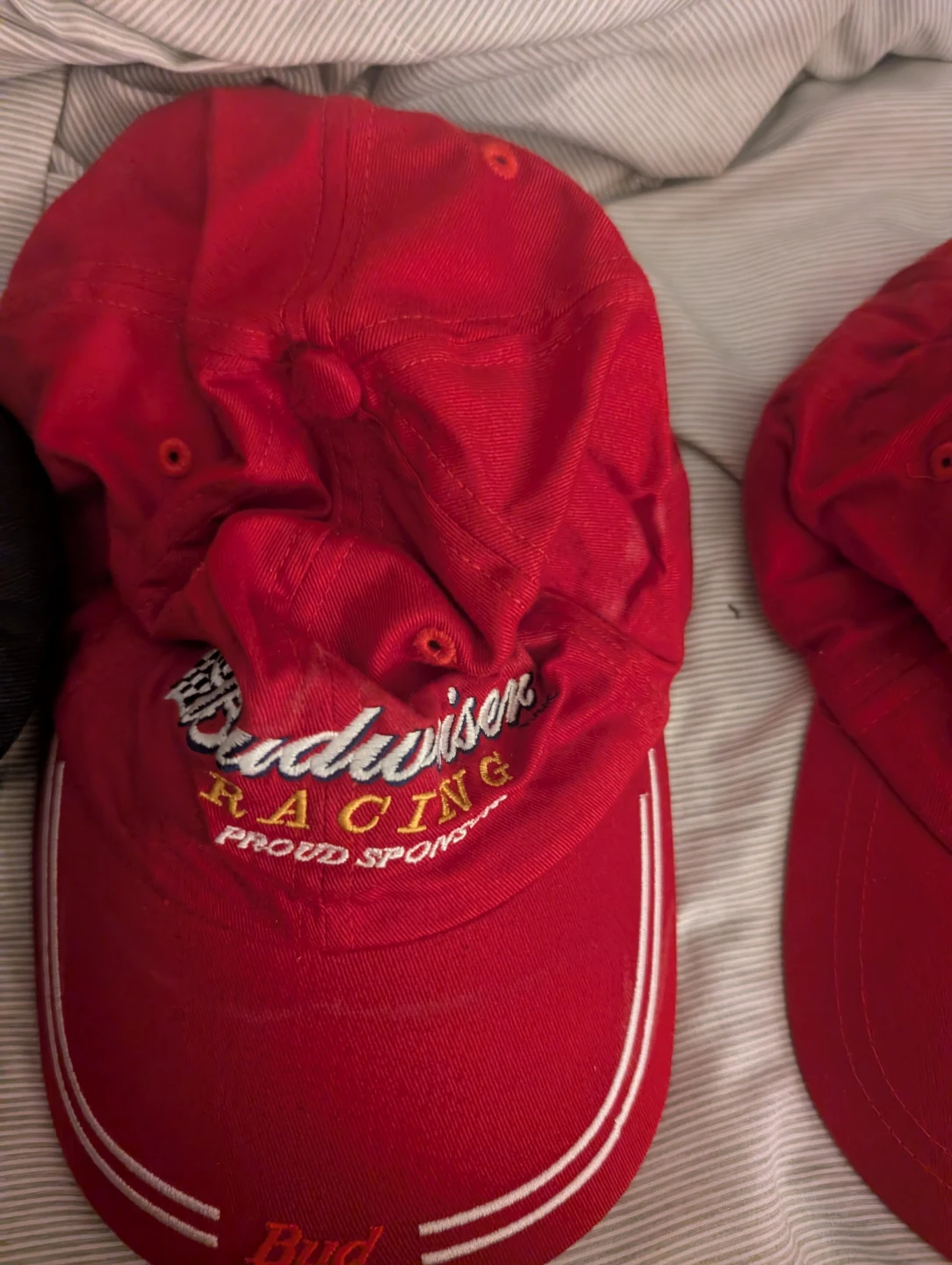 Vintage Budweiser Racing NASCAR Baseball Caps (Set of 5) - photo 5