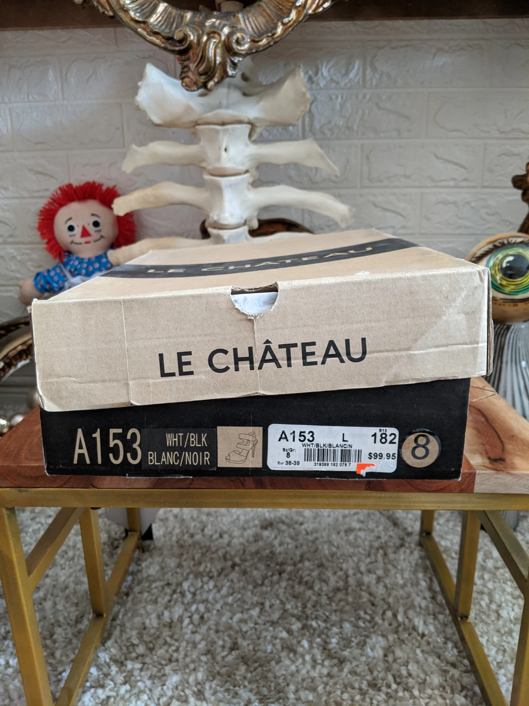 Le Château White Heels Size 8 - photo 5