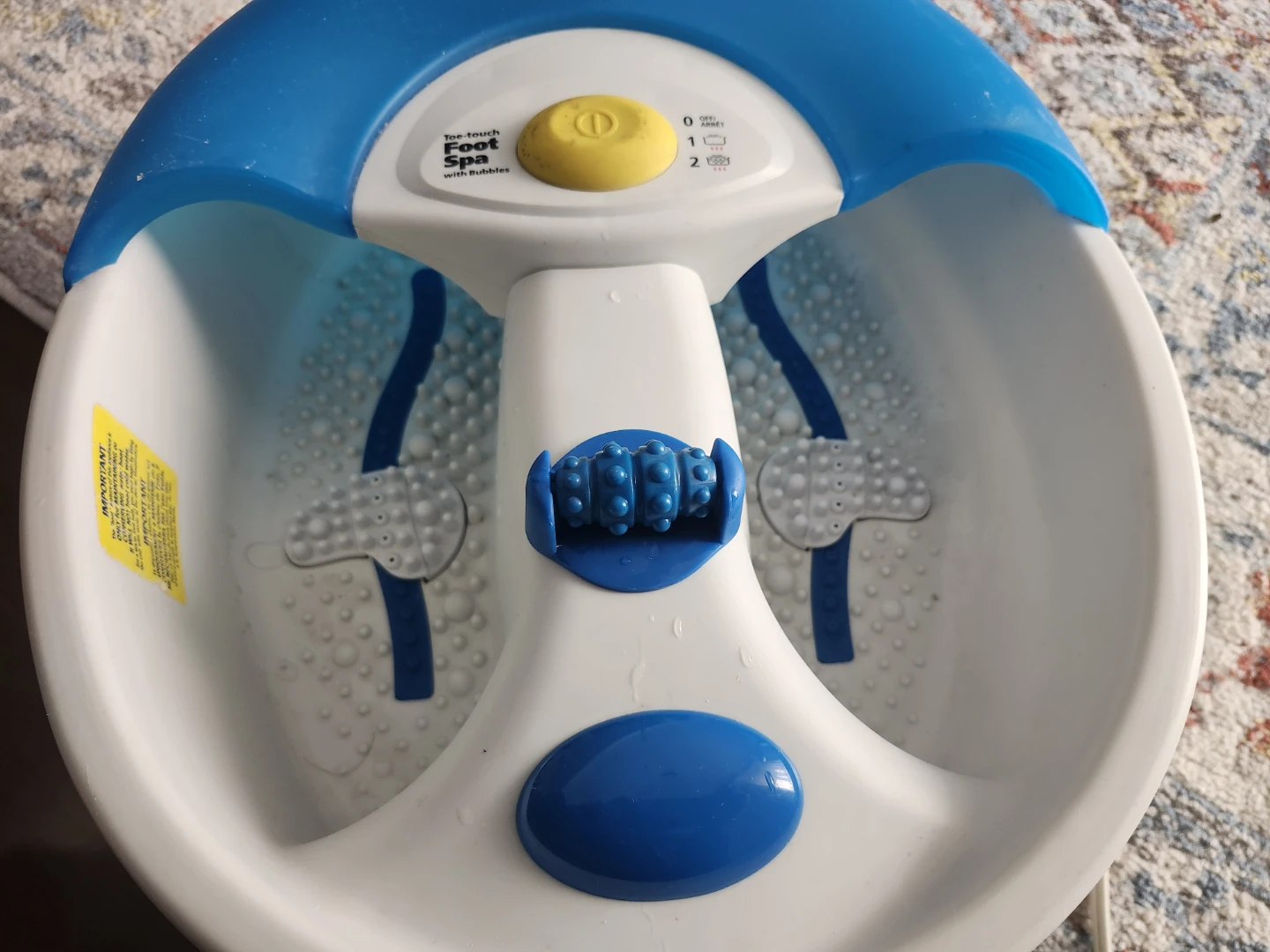 Dr. Scholl's Toe-Touch Foot Spa with Bubbles
