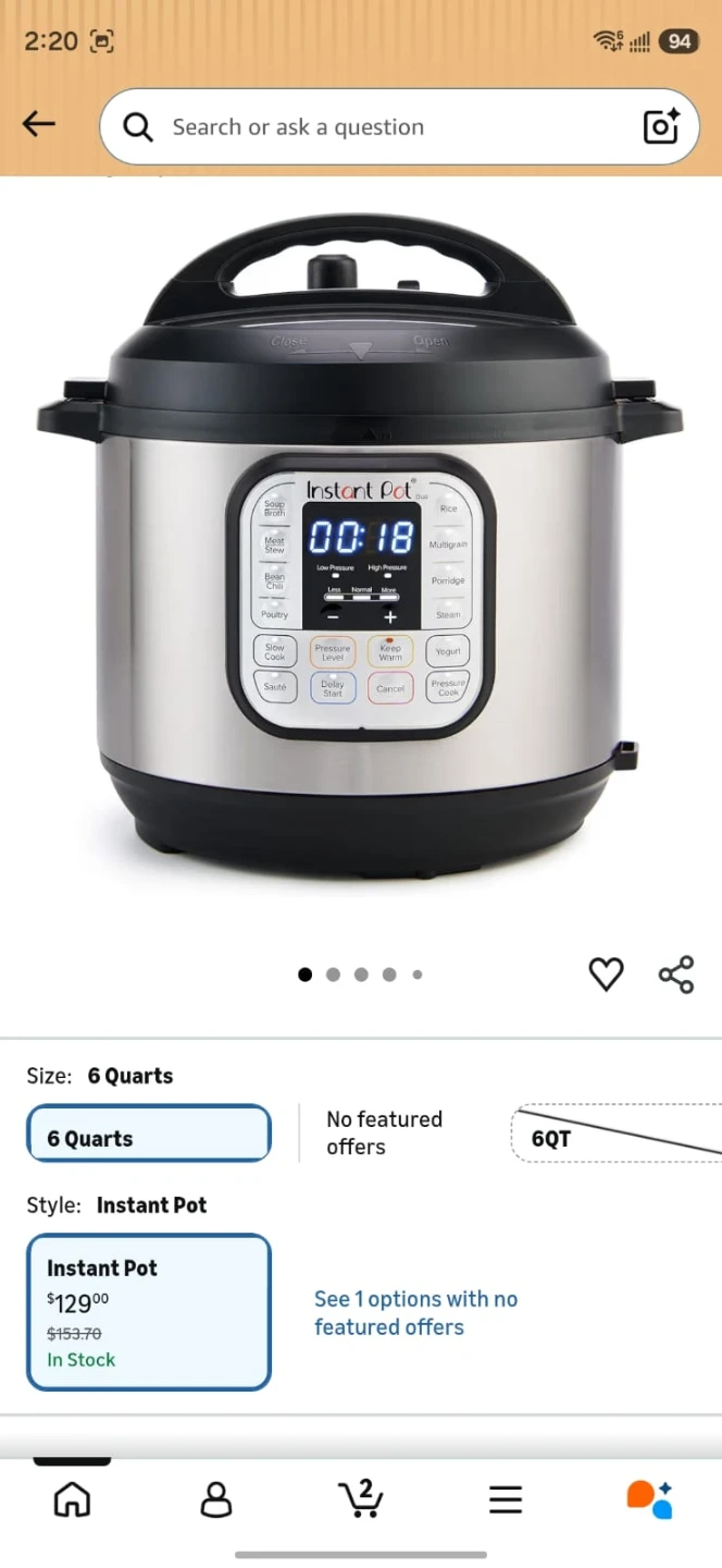 Instant pot