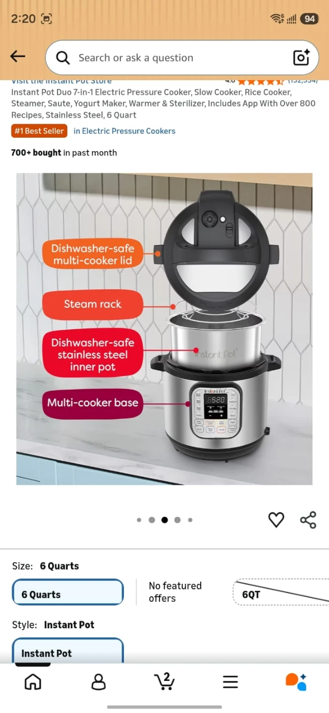 Instant pot - photo 3